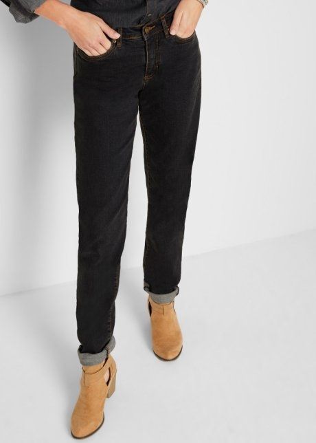 B.P.C modne jeansy mom ciemne r.36