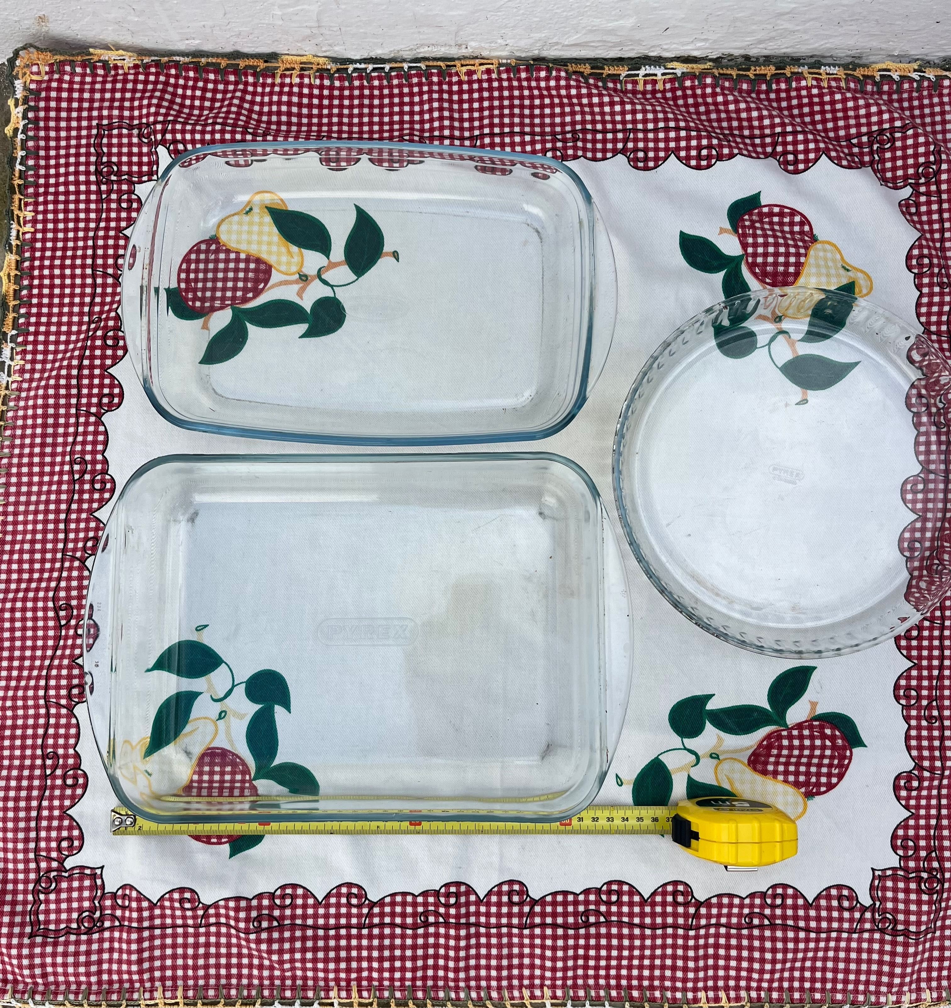 Recipientes de Pyrex