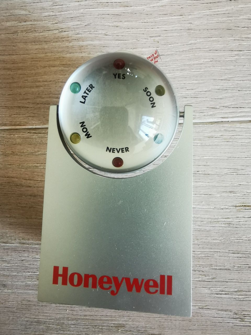 Ramka na zdjęcie szklana kula świecąca nowa na baterie Honeywell