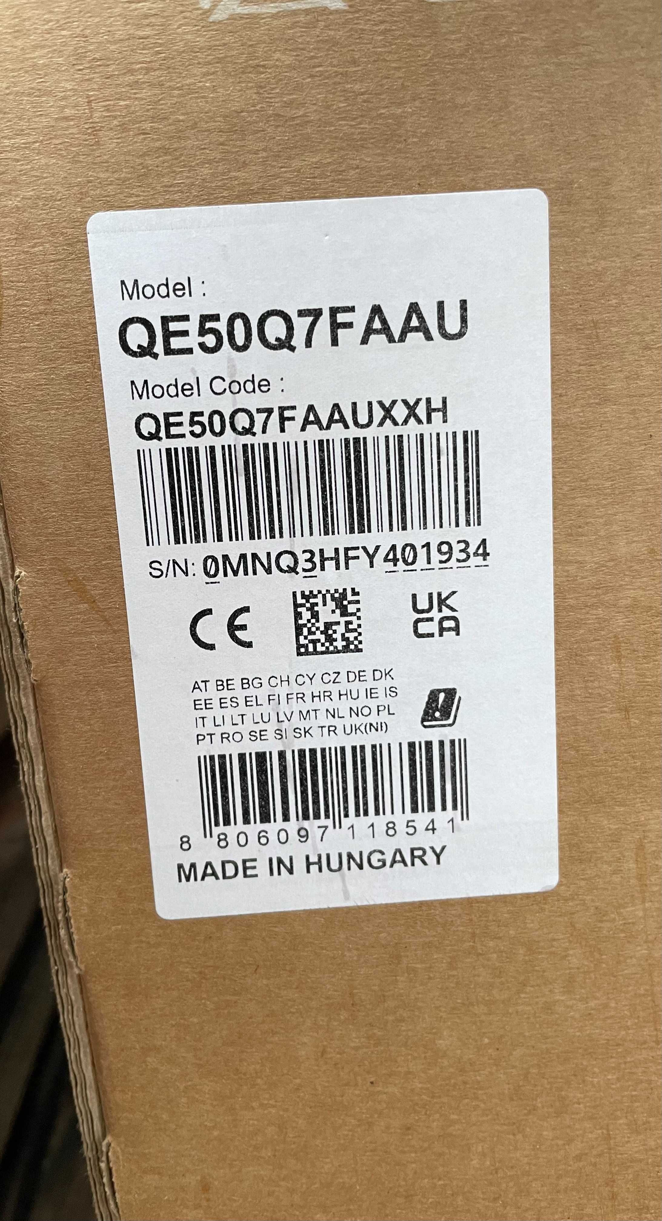 Телевізор Samsung QLED QE50Q7F НОВИНКА 2025 Нові! Запечатані!