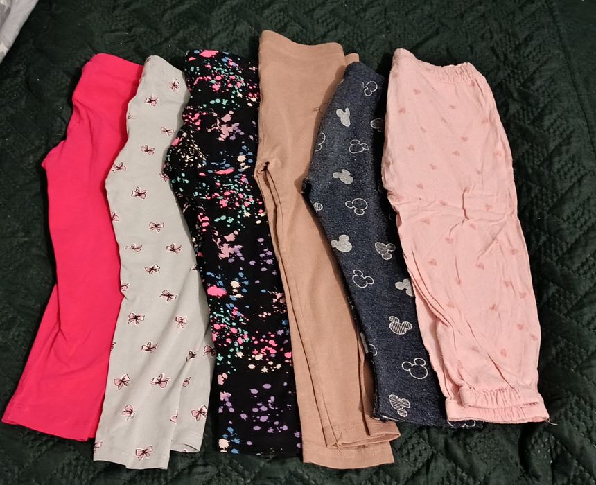 Legginsy spodnie getry rozm.98