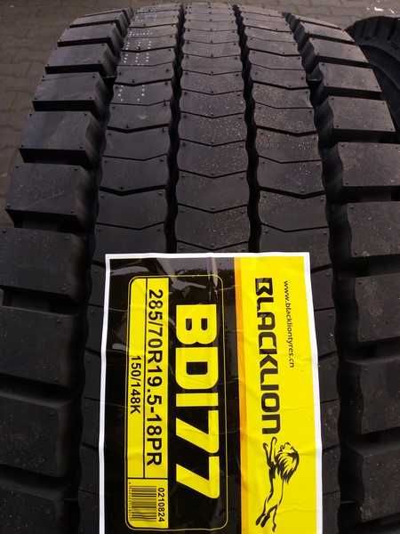 285/70R19,5 Blacklion BD177 Nowe opony  Napęd C.Brutto Montaż Gratis!