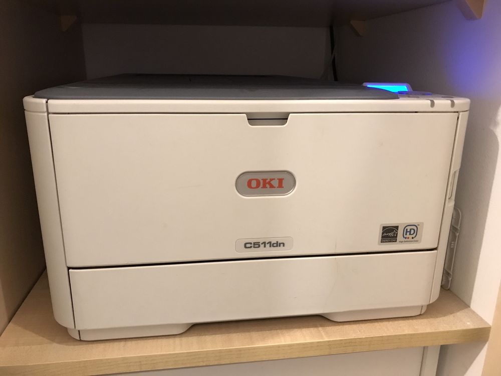 Oki C511 drukarka laserowa kolorowa + tonery