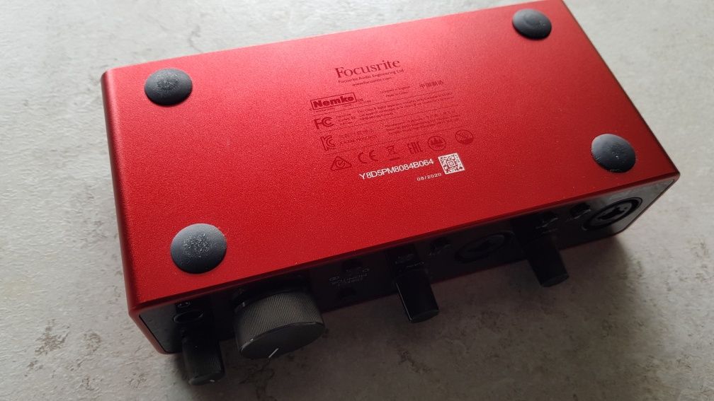 Interface Focusrite 2i2  3 generacja
