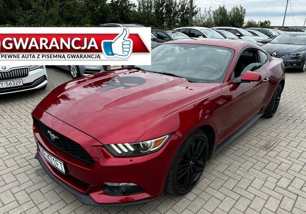Ford Mustang 2,3 Benzyna 299 KM GWARANCJA Zamiana Zarejestrowany