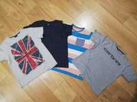 4 koszulki Next, H&M, FF, Carbrini, zestaw dla chłopaka