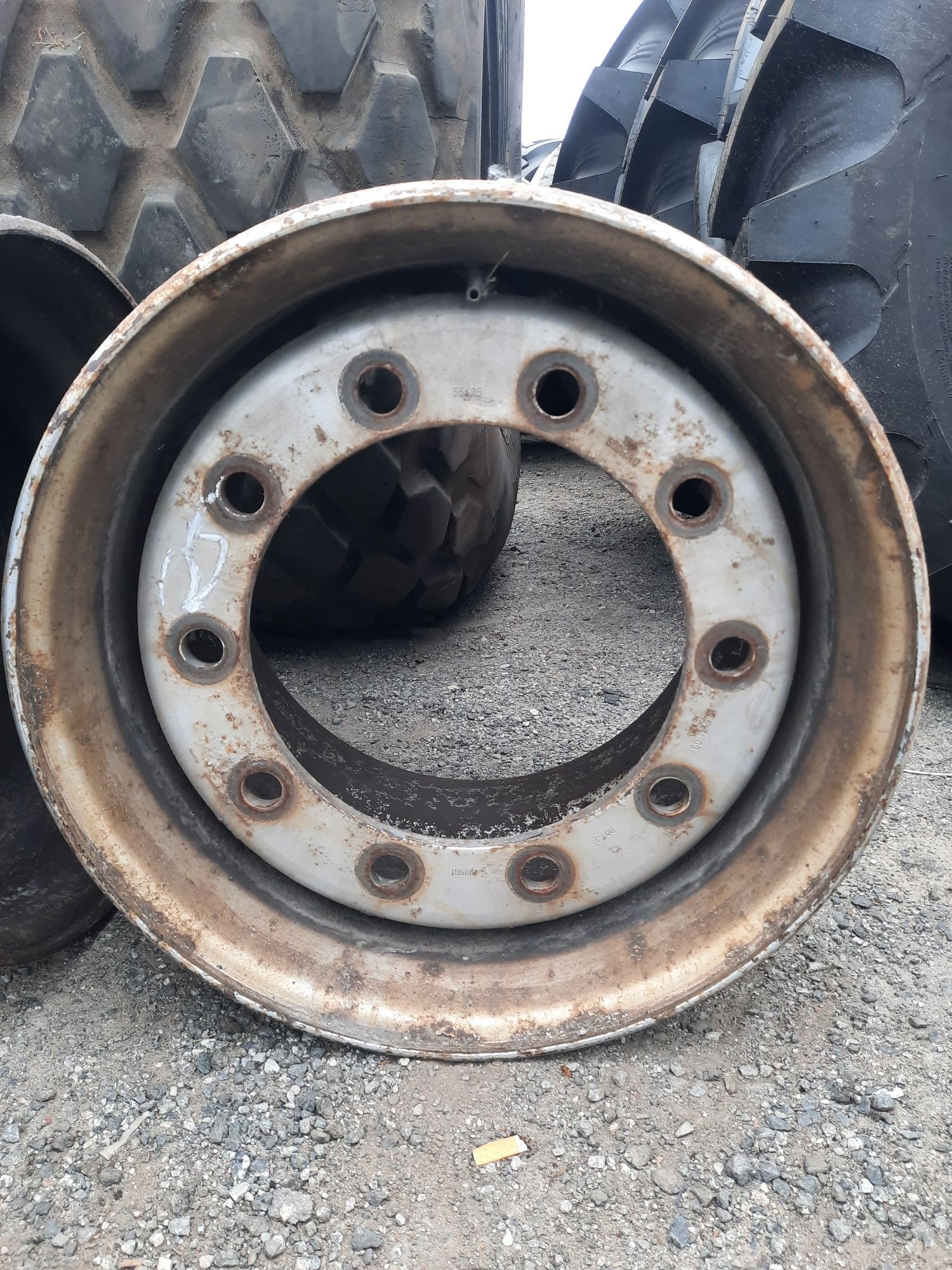 Felgi ciężarowe 22.5" 19.5" 17.5"