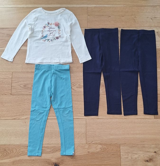 Paka ubranek r 110 Reserved Cool Clubl dres bluzy spodnie spódnice