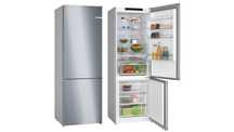 Lodówka BOSCH KGN492IDF No Frost 203cm Srebrna Komora Zero VitaFresh