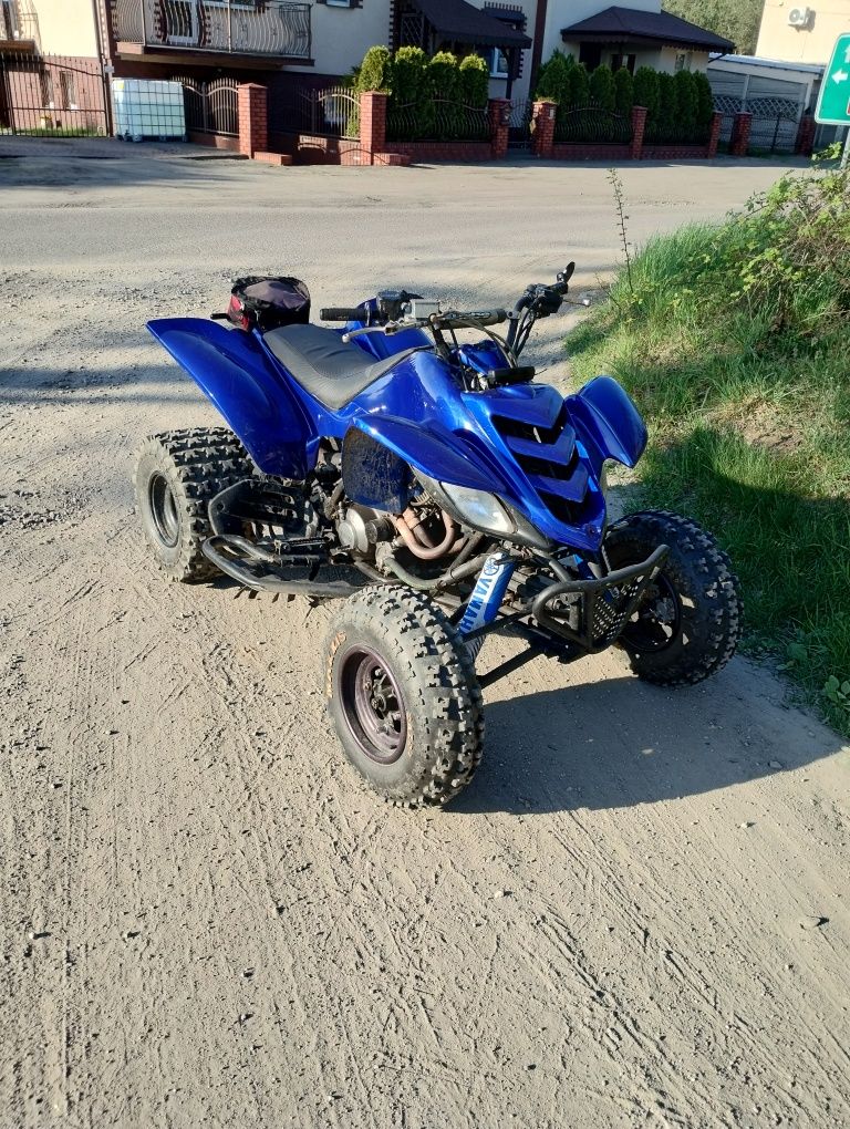 Yamaha Raptor 660 zakwaterowany 2 osobowy