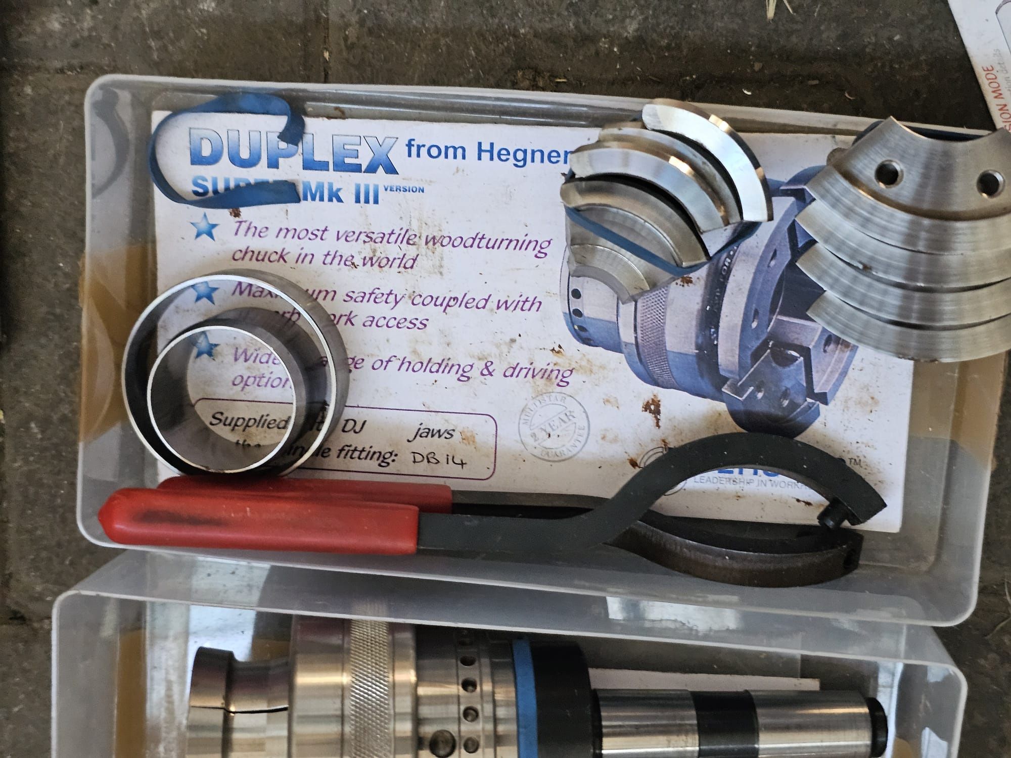 Uchwyt Multistar Duplex Chuck System MK3/MT3 Zestaw Tokarka