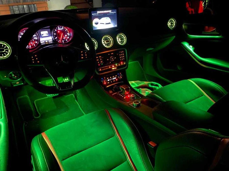 Oświetlenie Ambient Mercedes - montaż / Gwarancja, także najnowsze