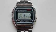 Zegarek męski elektroniczny retro vintage cyfrowy, nowy