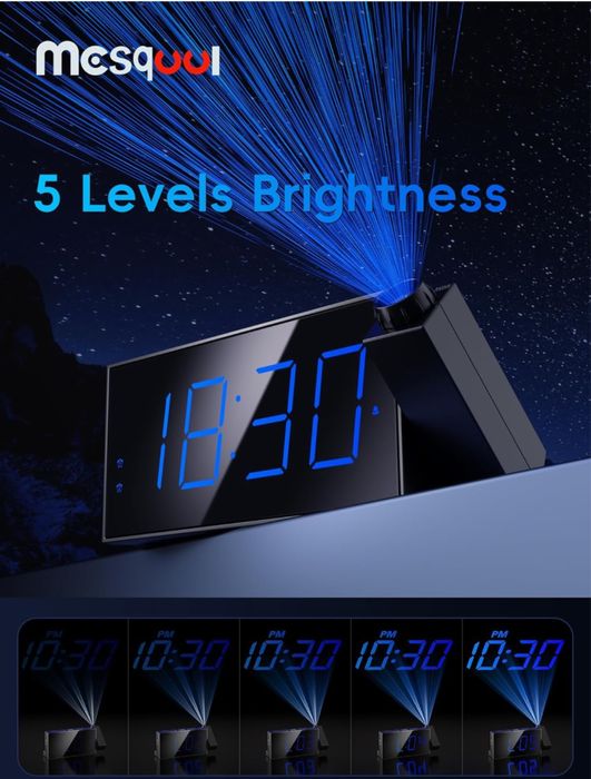 Годинник з проектором