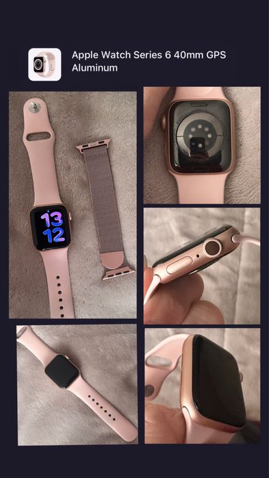 Apple Watch Series 6 40mm GPS Aluminum case