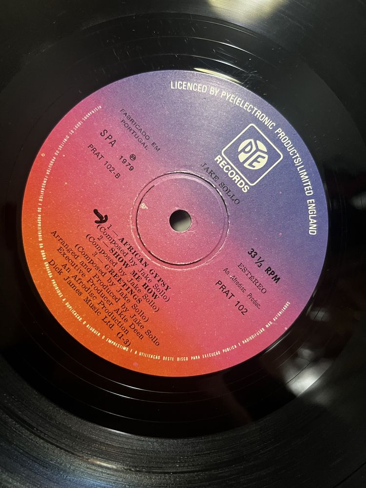 Vinyl Jake Sollo - Show me how