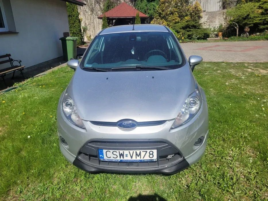 Ford Fiesta Ford Fiesta mk7 2008 r. srebrny