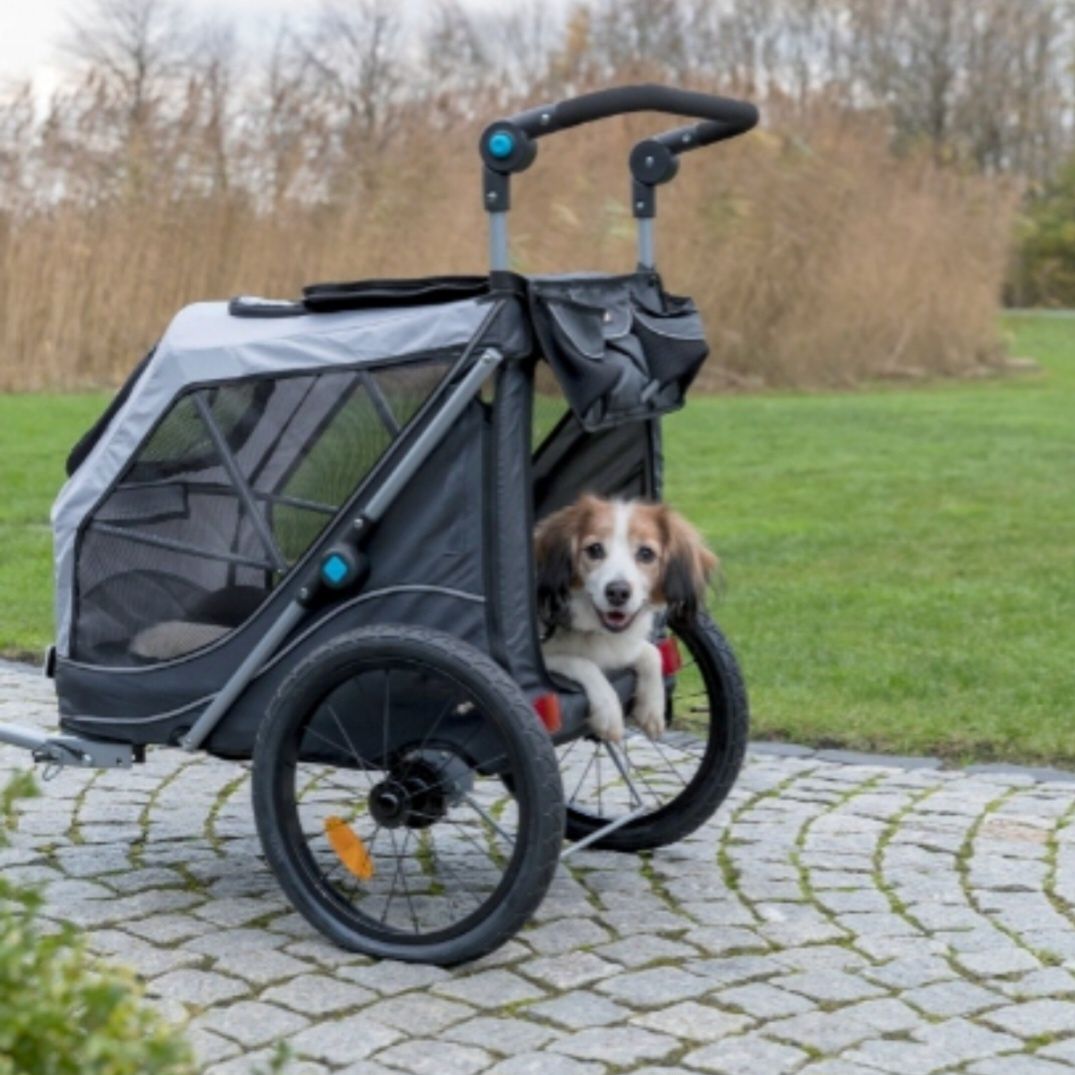 Przyczepka rowerowa dla psa lub towarowa do 30 kg