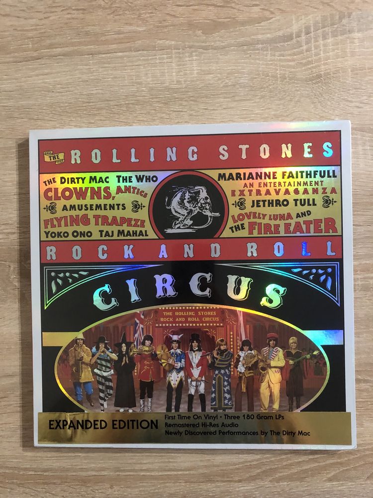 The Rolling Stones Rock And Roll Circus BOX 3LP USA