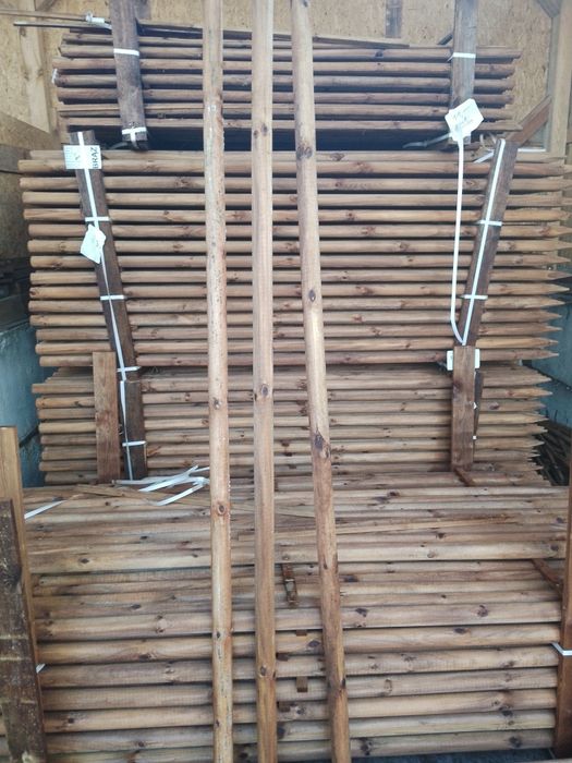 Palik, pal 250cm zaostrzony do drzewek. Średnica 5 i 6cm, impregnowany