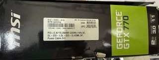 Placa Grafica Nvidia MSI GTX N770 Lightning 2Gb