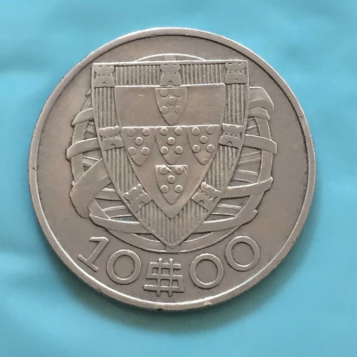 10 Escudos 1932 - prata