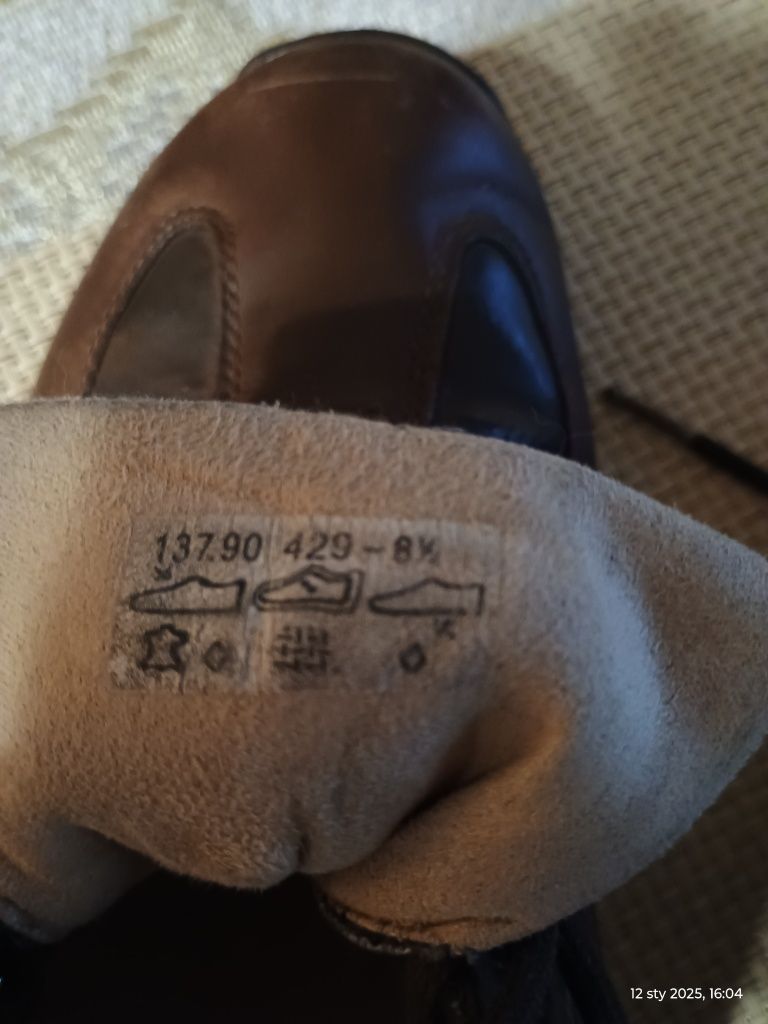 Buty męskie Camel Active rozm. 8,5 cm - skóra