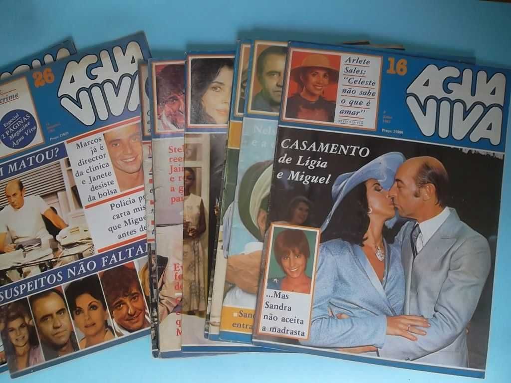 "AGUA VIVA" - 28 Folhetins Telenovela (1981)