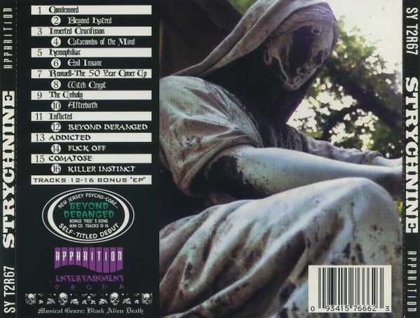STRYCHNINE  cd Inverted Crucixion    death metal