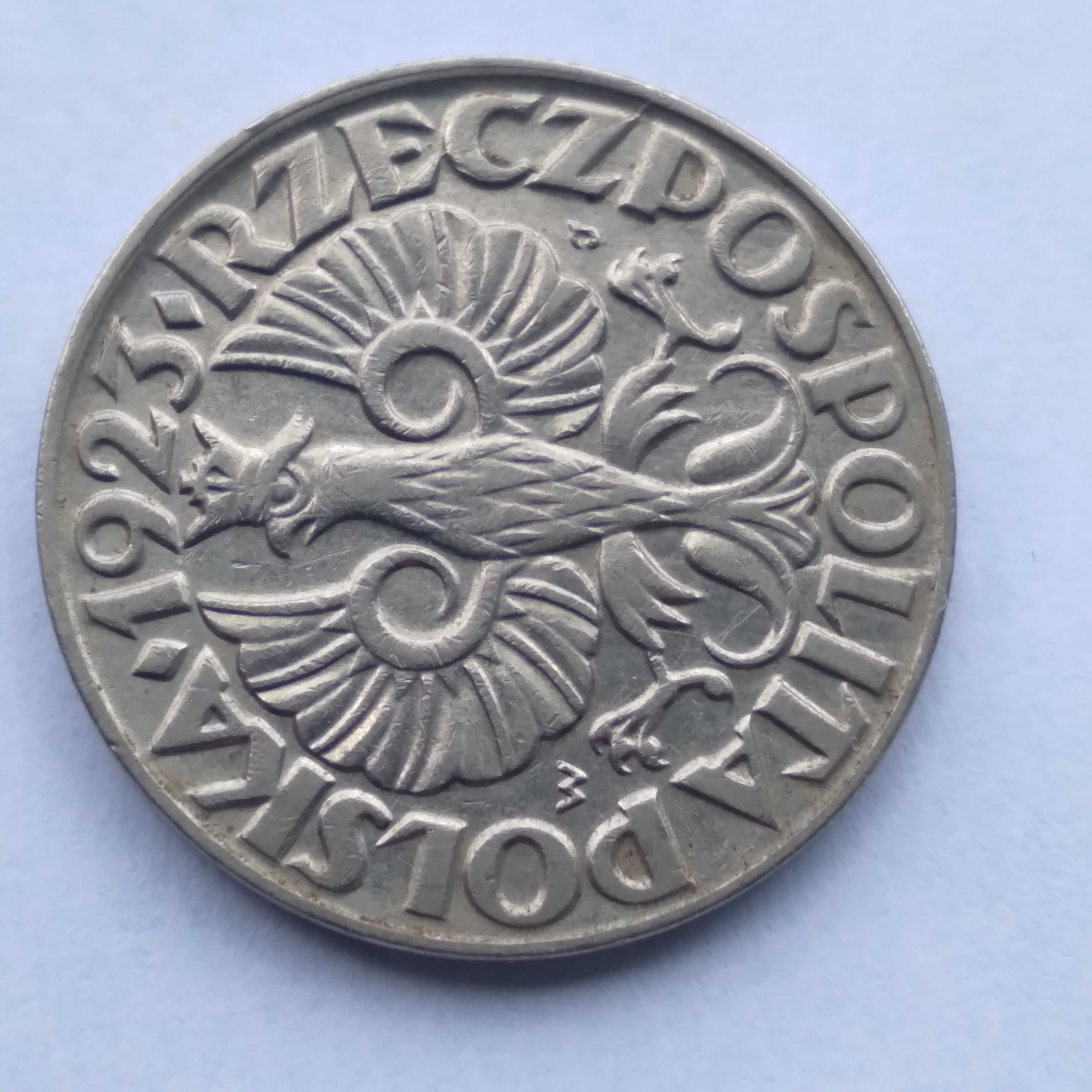 Zestaw monet niklowych II RP od 20 groszy do 1 złoty 1929