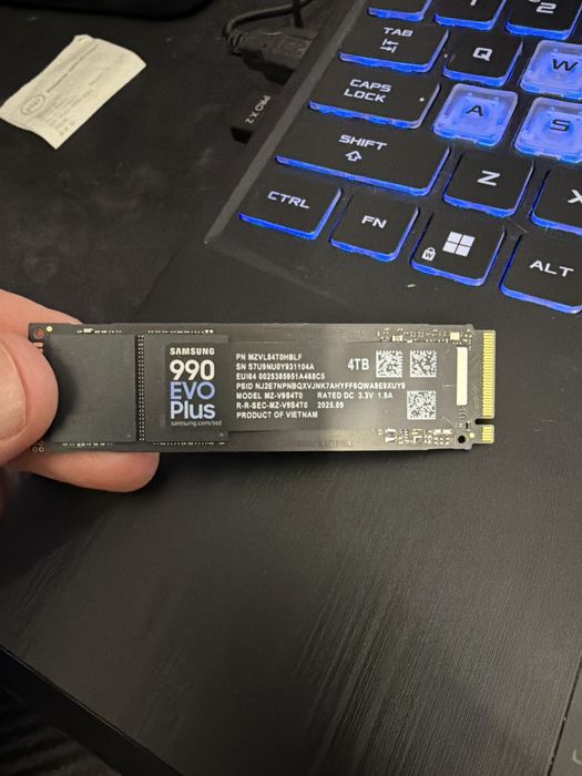 Nowy dysk ssd m2 samsung 990 evo plus 4tb