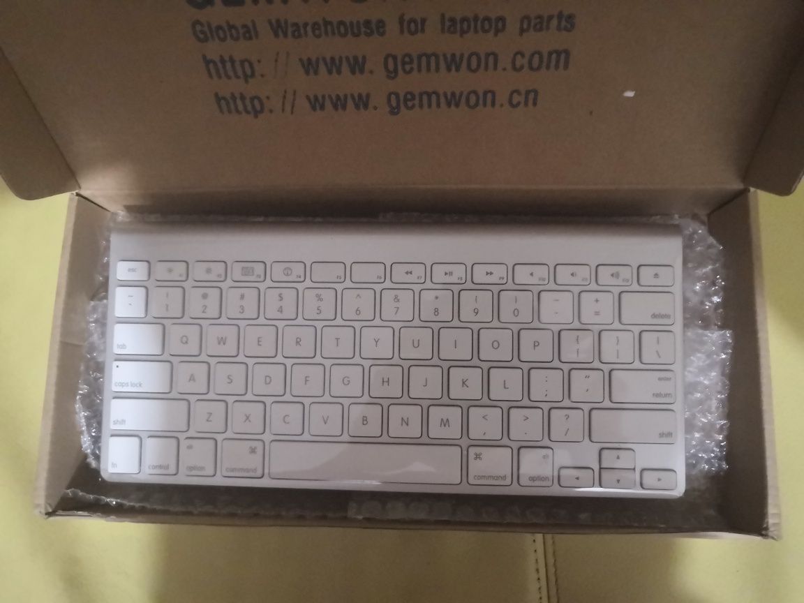 Клавиатура беспроводная Apple Magic Keyboard Bluetooth Silver/White