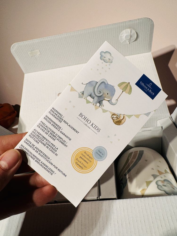 Villeroy&boch Walk Elefant Набір посуду дитячий 7 од.