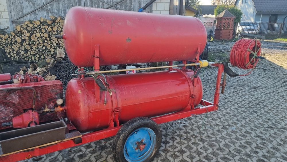 Kompresor sadowniczy, Sprężarka