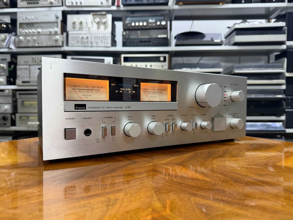 Wzmacniacz Sansui A-80, Vintage, Audio Room
