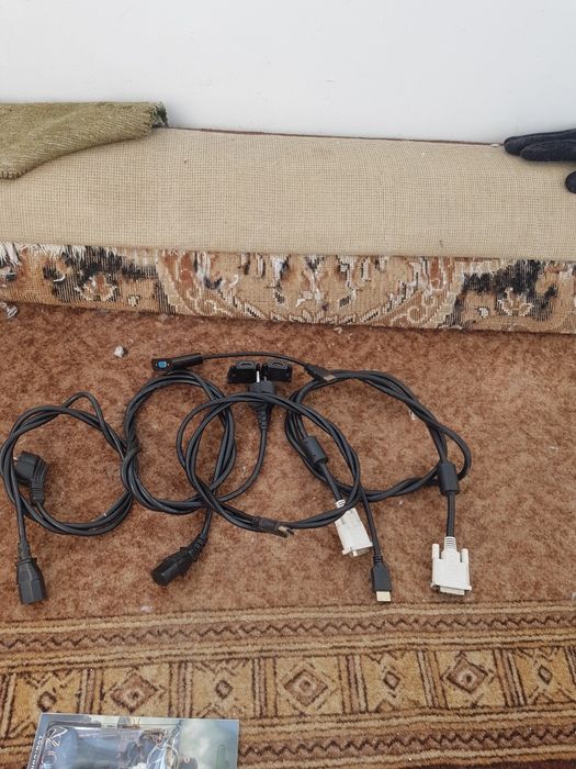 кабель перехідник кабель живлення VGA HDMI DISPLAYPORT