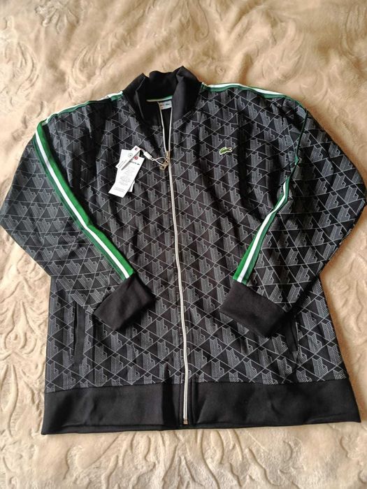 Komplet dresowy Lacoste Monogram - kolor czarny, rozmiar L