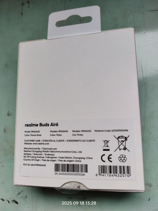 Навушники realme Buds Air 6