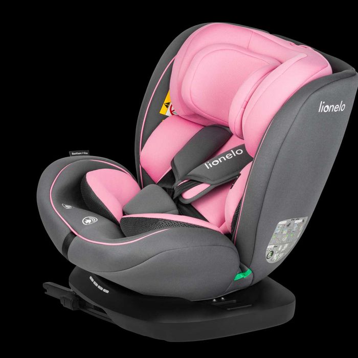 Fotelik Samochodowy Lionelo Bastiaan i-Size 0-36 kg Isofix + BAZA