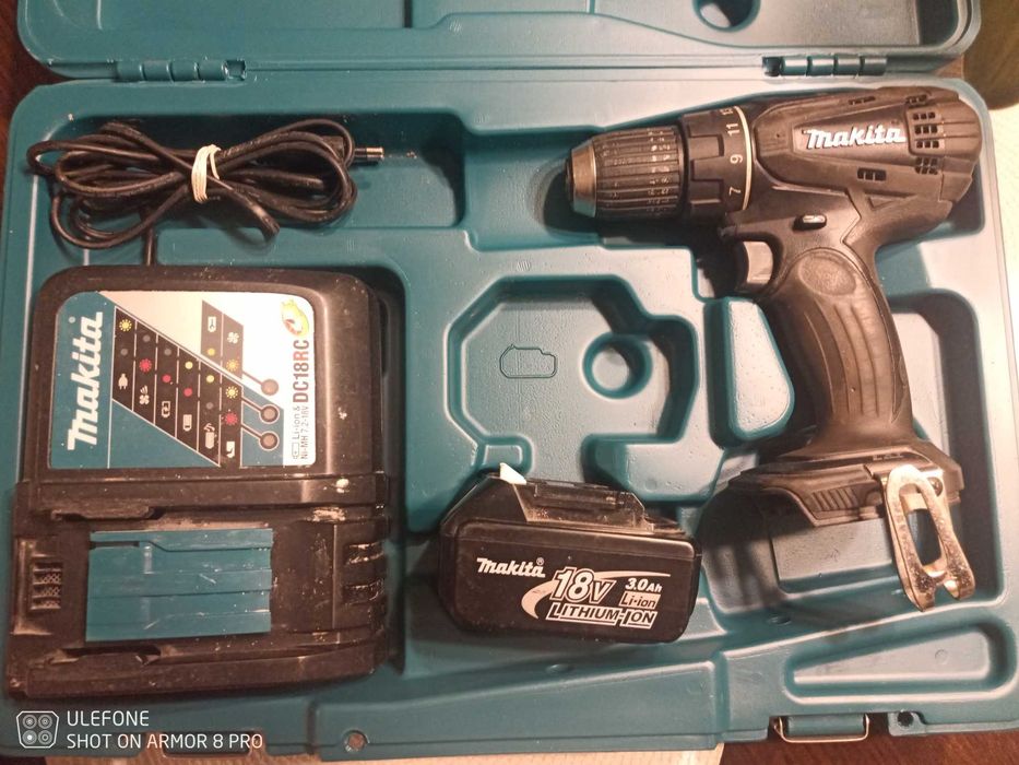 Makita ddf482 wkrętarka akumulatorowa komplet