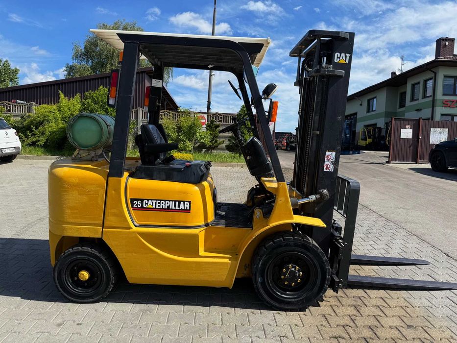 wózek widłowy CATERPILLAR GP25 2500kg 3.30m Mitshubishi 4G64 3630mtg