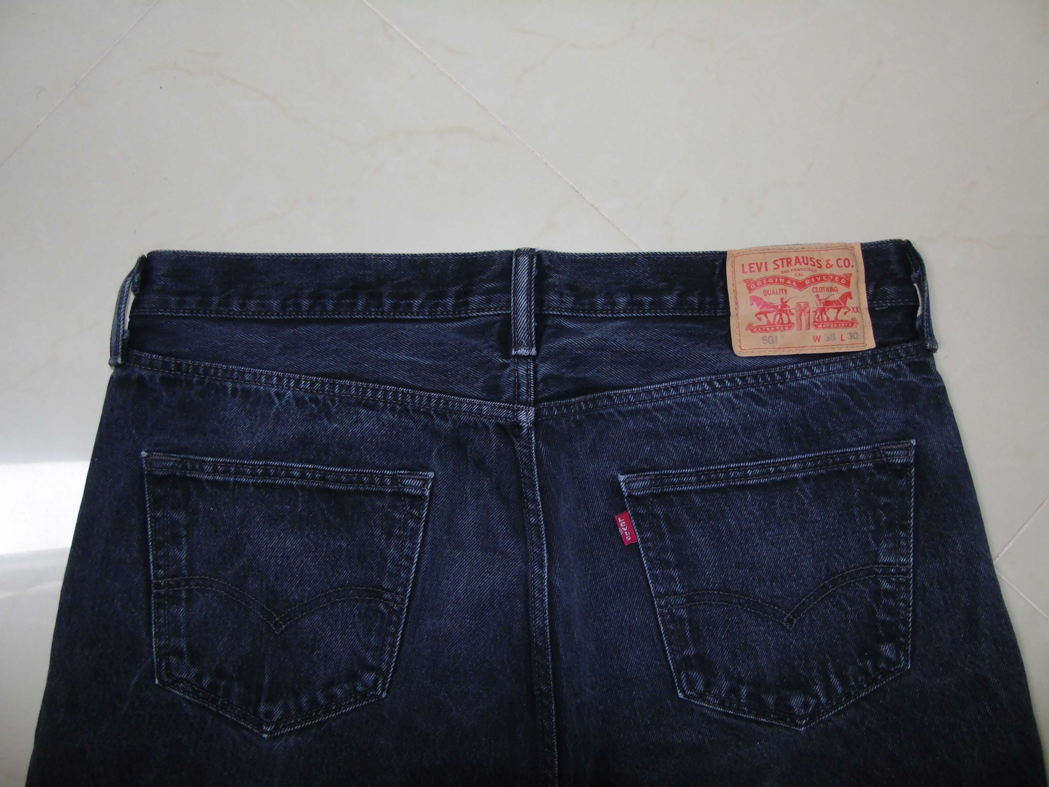 Levis 501 36/30 Spodnie Piękne