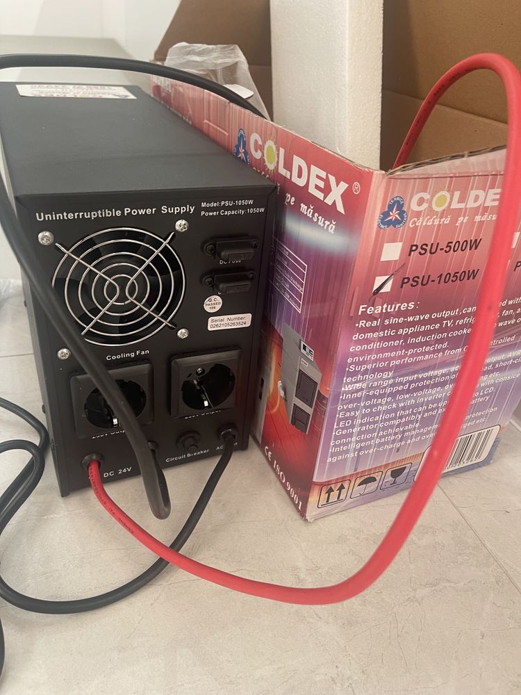 ИБП,ІБП,ДБЖ 1050W ,Источник бесперебойного питания, Coldex- 1050W