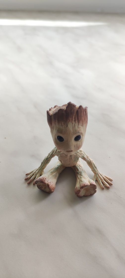 Własnoręcznie malowane figurki Groot - 3D druk