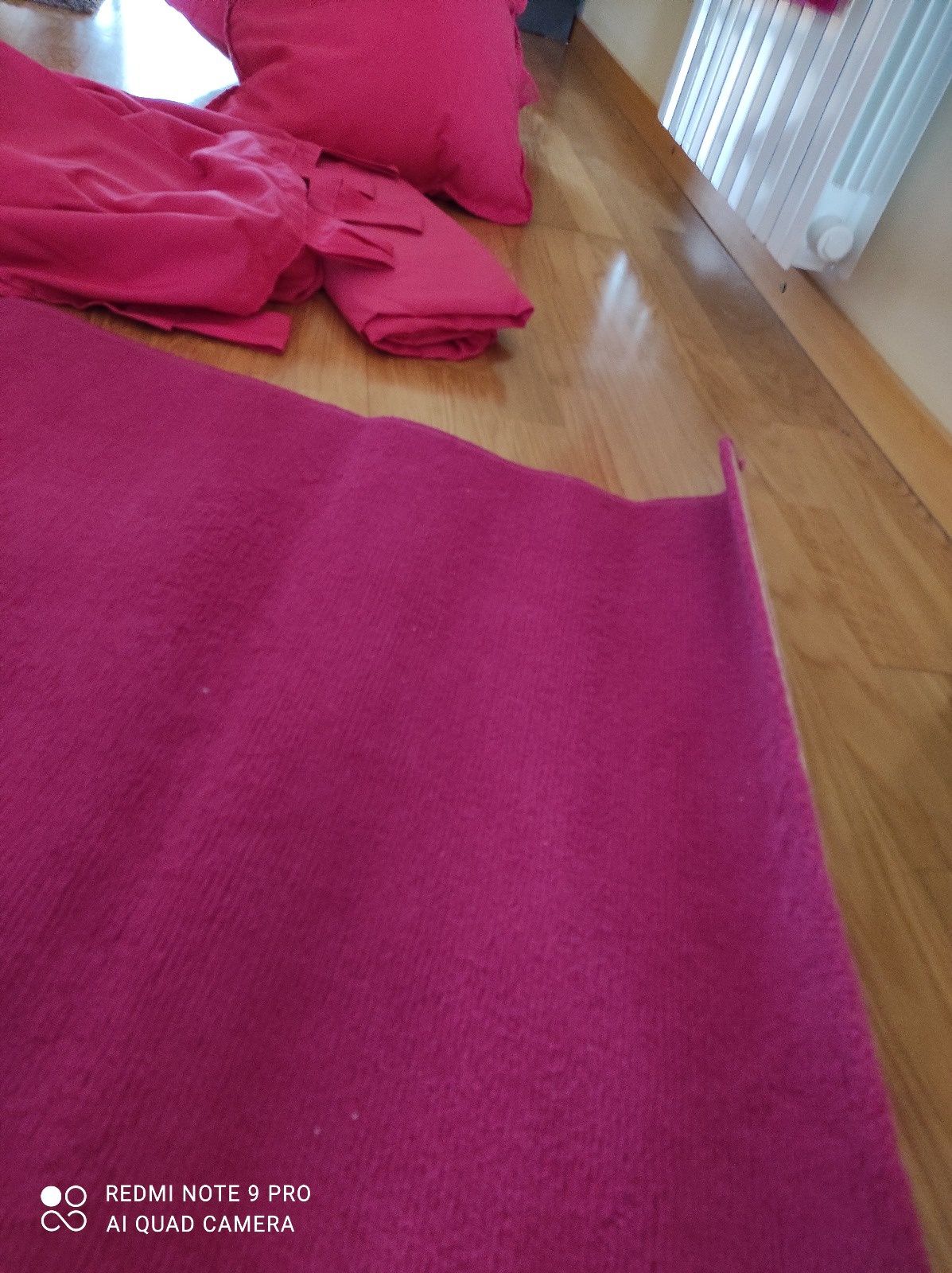 Conjunto de quarto menina rosa fúcsia