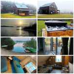 Domek letniskowy ,, Stodoła " w lesie nad jeziorem z jacuzzi 15 osobow
