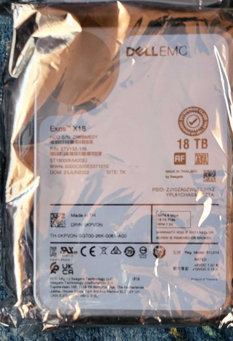 Dysk twardy Seagate Exos 18 TB
