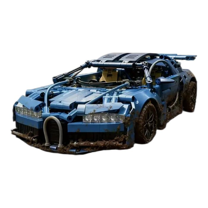 Лего,лего технік,консруктор,машинка у чорно синьому кольорі.