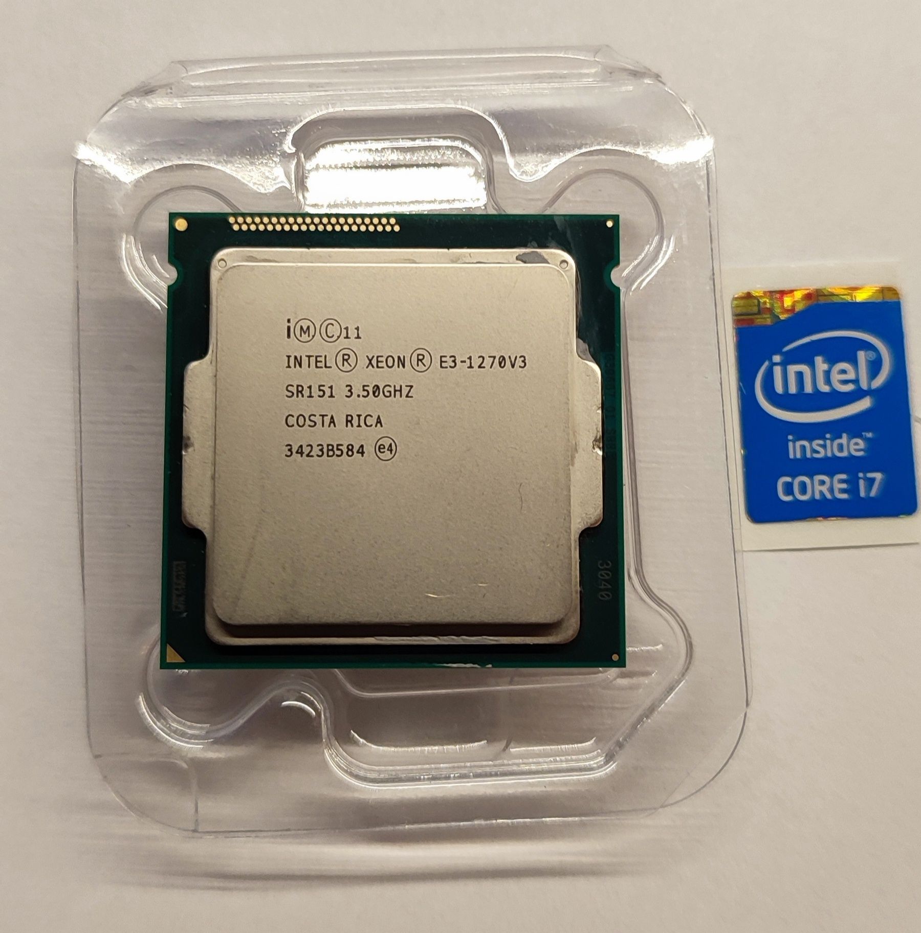 Процесор Intel Xeon E3-1270 v3 (LGA 1150/s1150) (аналог i7 4790)