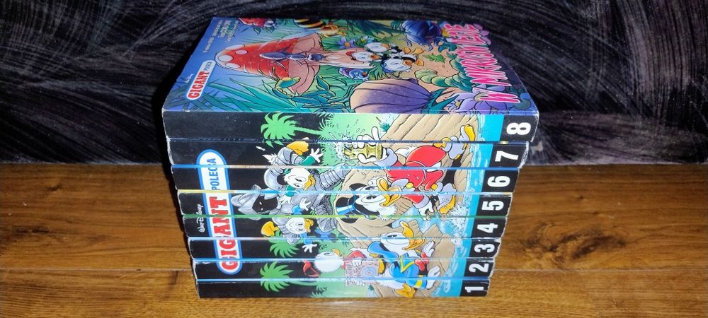 7922^4 Komiksy Gigant Poleca rok 2022 zestaw 234-241 Donald stan dobry